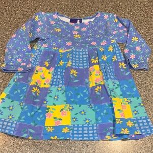 Y2k wee winter woolies patchwork dress